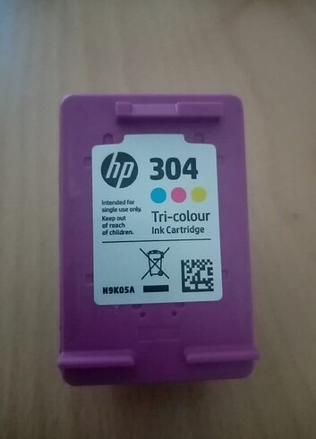 Beden Hp 304 Renkli kartuş sıfır ve orjinal