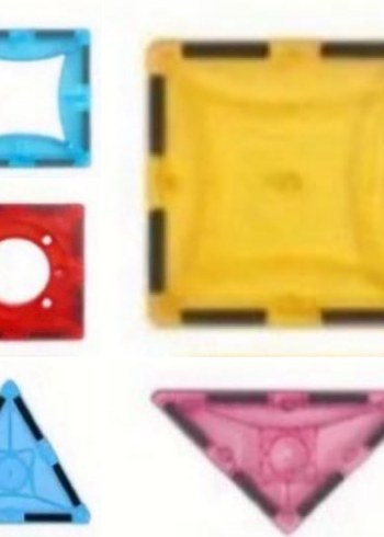 Beden 32 Adet Renkli Manyetik Yapı Blokları Eğitici Oyuncak