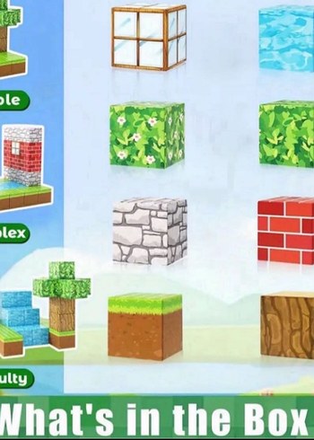 Diğer 100 Parça Minecraft Manyetik Küp Eğitici Oyuncak