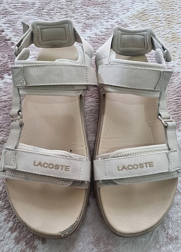 ORİJİNAL LACOSTE ERKEK SANDALET  - Görsel 3