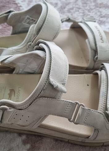 ORİJİNAL LACOSTE ERKEK SANDALET  - Görsel 5