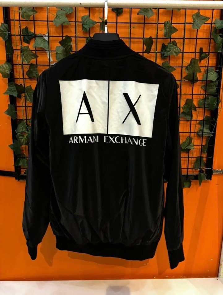 Siyah Unisex Ceket - Armani Exchange - Görsel 2
