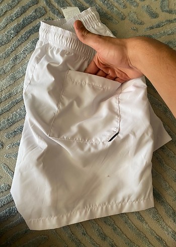 HUGO Beyaz Erkek Mini Şort ORJİNAL - Görsel 4