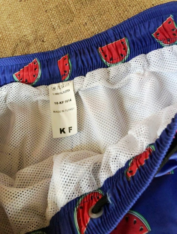 Unisex Renkli Deniz Şort - Görsel 2