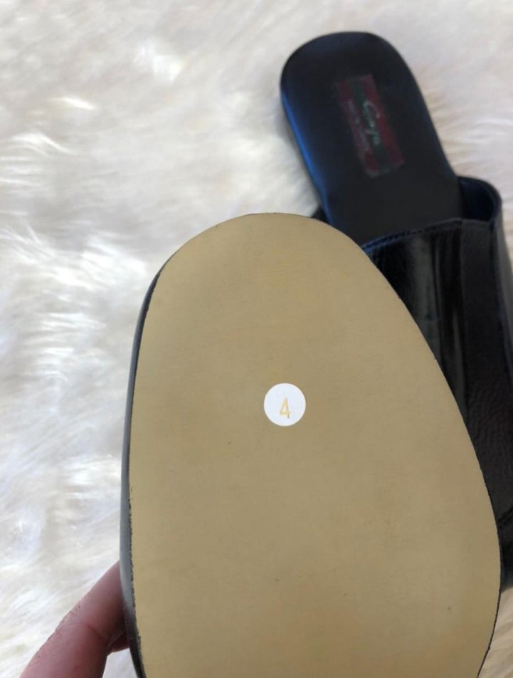 Erkek Siyah Minimalist Ev Terliği - Görsel 4