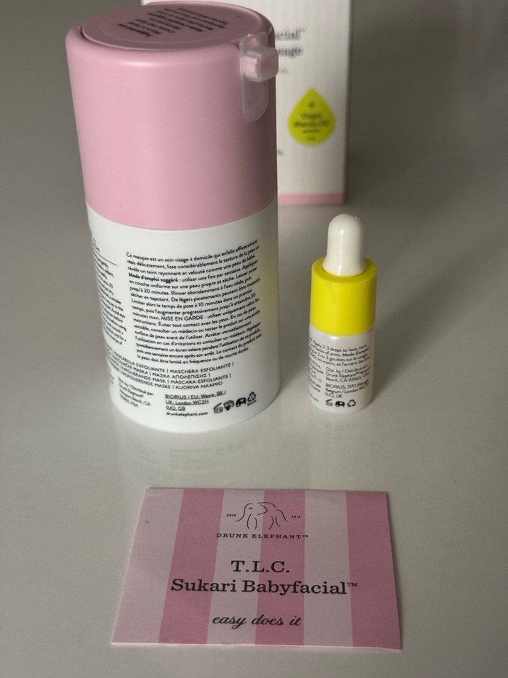 Drunk Elephant T.L.C. Sukari Babyfacial Yüz Bakım Serumu - Görsel 2