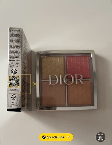 Beden Renk Dior glow face palette 004 rose gold