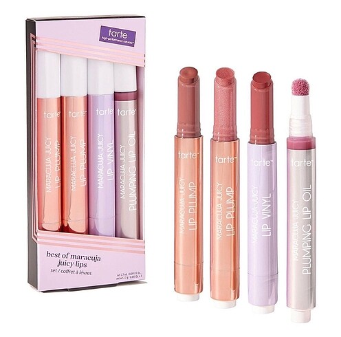 Tarte maracuja juicy lips gloss seti