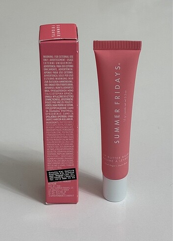 Sephora Summer fridays pink sugar lip butter balm