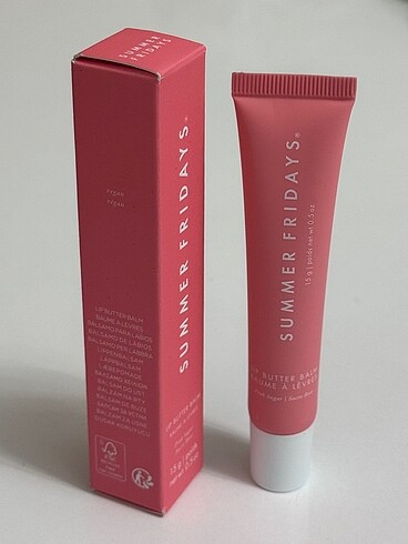 Beden Summer fridays pink sugar lip butter balm