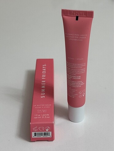 Beden Renk Summer fridays pink sugar lip butter balm