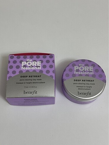 Beden Benefit pore fessional deep retreat kil maskesi 75 ml