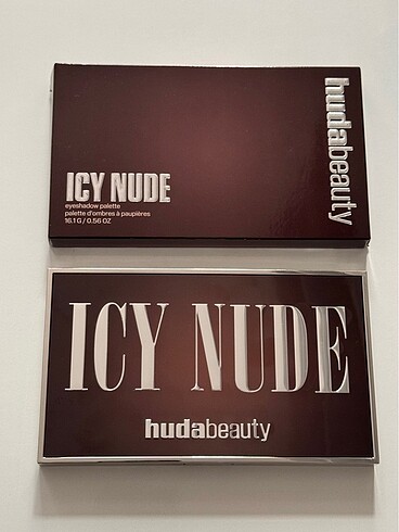 Huda beauty icy nude far paleti