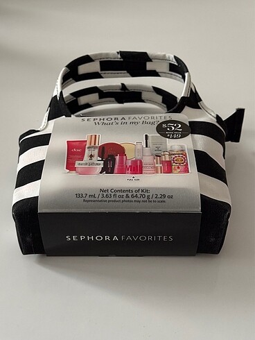 Beden Renk Sephora favorites Whats in my bag set