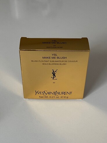 Yves Saint Laurent Ysl make me blush 93 restless rose