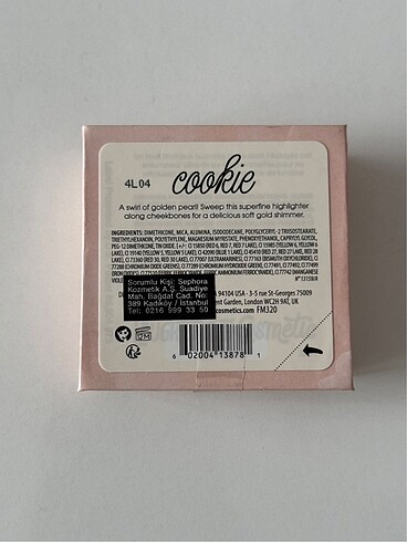 Beden Renk Benefit cookie highlighter
