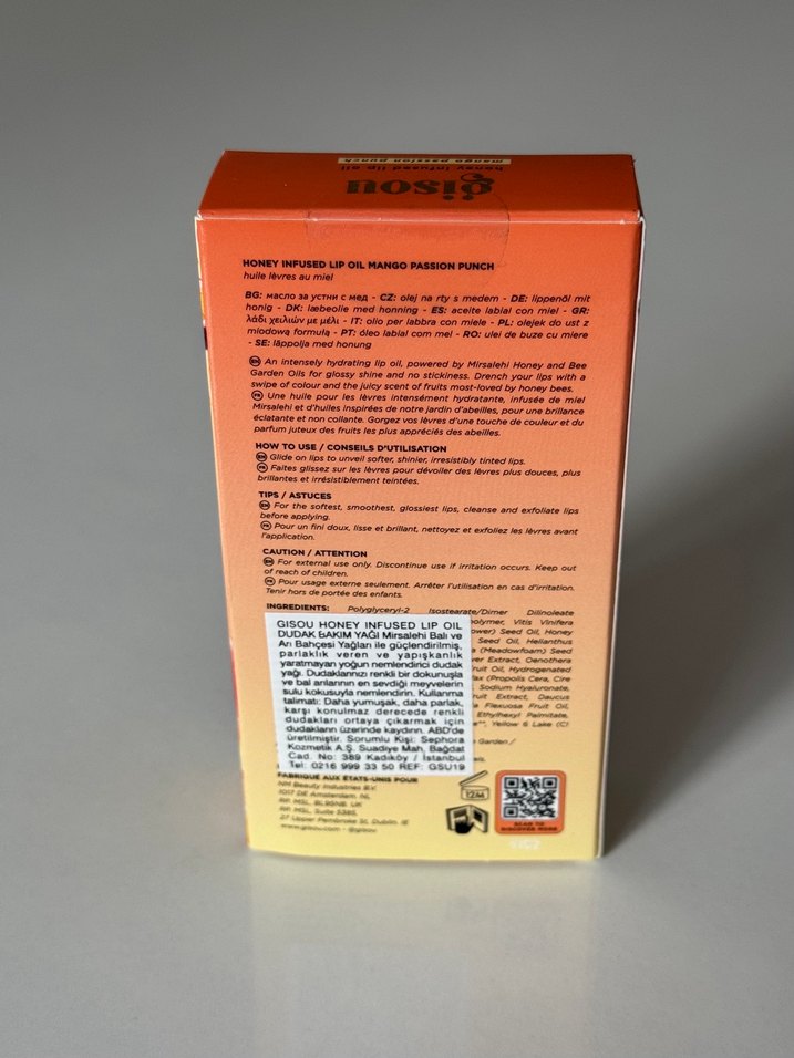 Gisou mango passion lip oil - Görsel 3