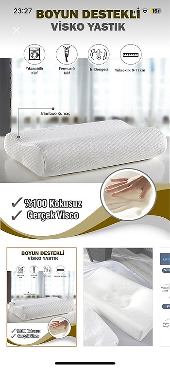 ortopedik yastık