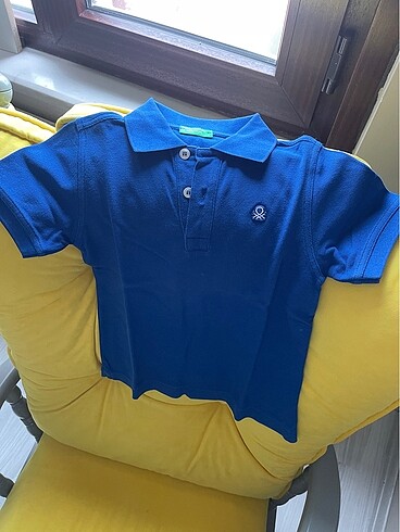 Benetton erkek çocuk polo yaka tişört