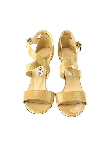 38,5 Beden Jimmy Choo Dolgu Topuk %70 İndirimli.