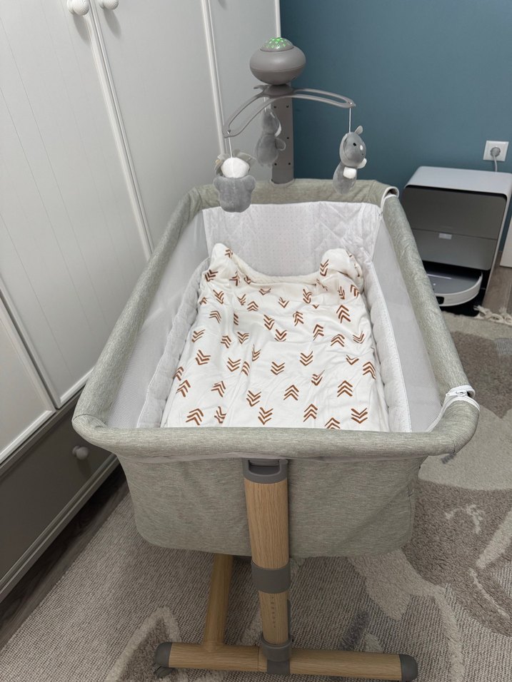 Prego anne yanı elektrikli beşik - Görsel 3