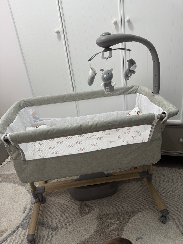 Prego anne yanı elektrikli beşik - Görsel 2