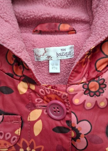 Marks & Spencer Renkli Baskılı Kapüşonlu Kız Yağmurluğu Marks & Spencer