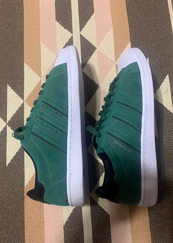 Erkek Yeşil Adidas Bağcıklı Spor Ayakkabı - Görsel 3