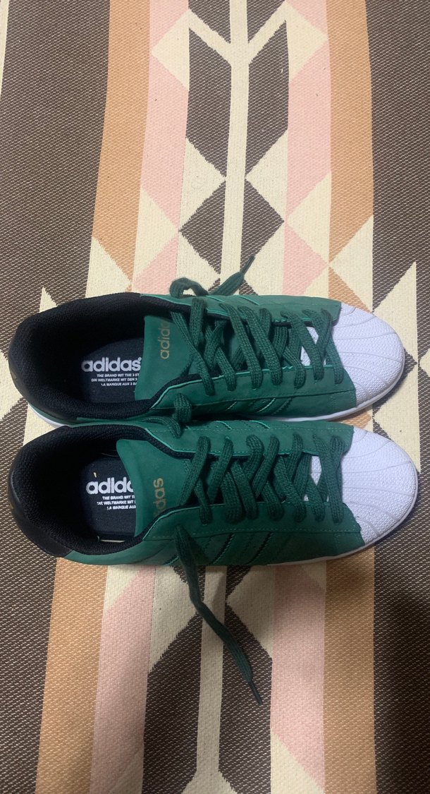 Erkek Yeşil Adidas Bağcıklı Spor Ayakkabı - Görsel 2