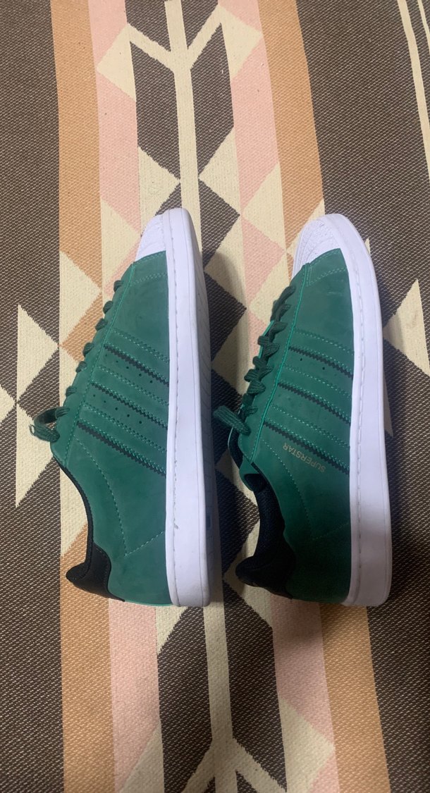 Erkek Yeşil Adidas Bağcıklı Spor Ayakkabı - Görsel 3