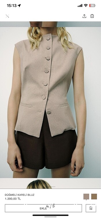 bluz ust top zara