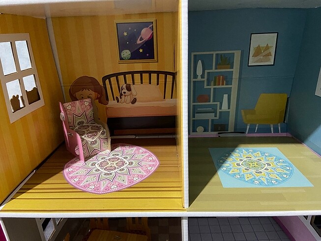 Beden Renk Maket mobilyalı oyun e