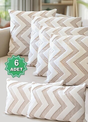 6 ADET 4KARE 2DİKDÖRTGEN KIRLENT KILIFI 