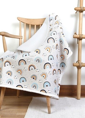 BEBEK BATTANİYESİ 80X100CM GÖKMAVİ 