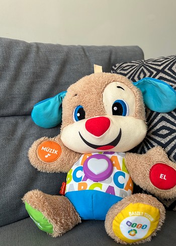 Renkli Eğitici Peluş Oyuncak Köpek