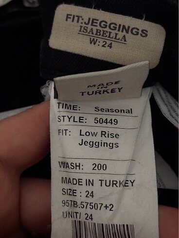 34 Beden Ltb kot pantolon