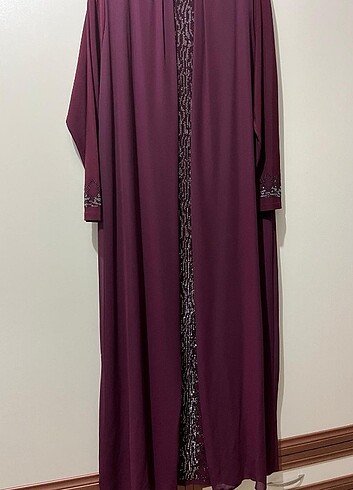 42 Beden bordo Renk Anne abiye