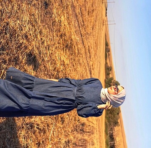 Armine Demim jeans elbise