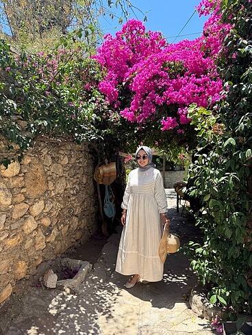 Çizgili elbise