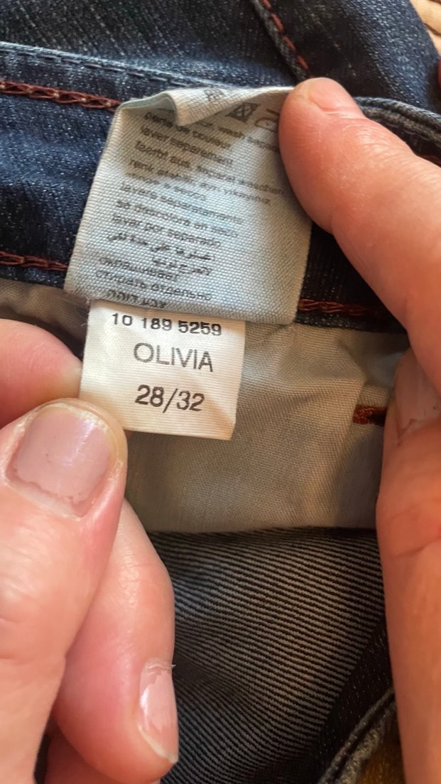 Kadın Mavi Bol Kesim Midi Kot Pantolon - Görsel 3