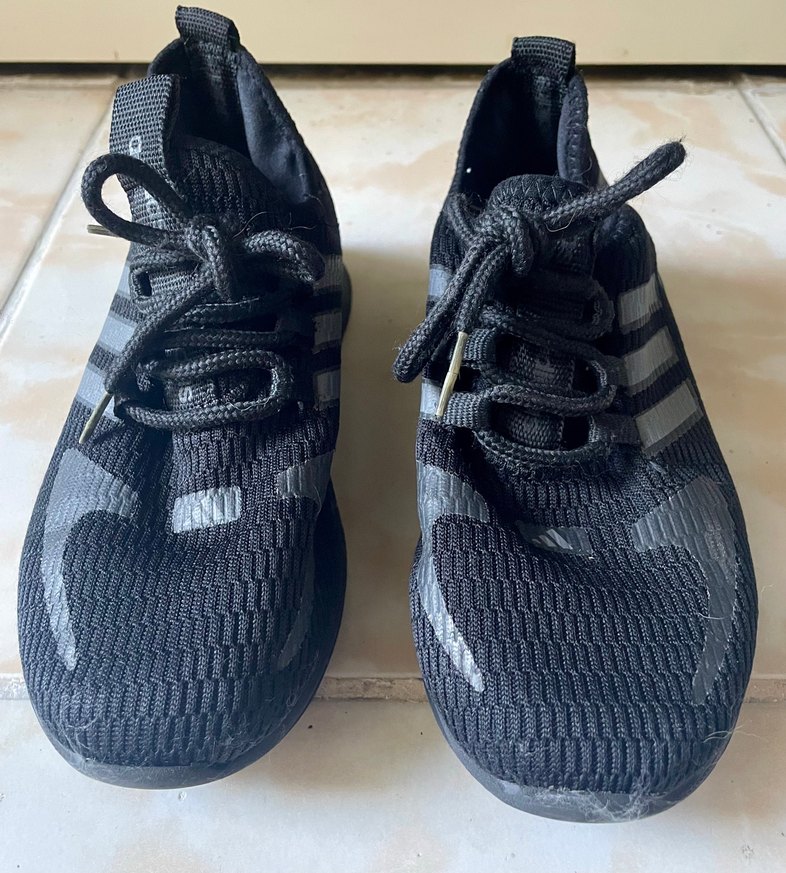 Adidas Siyah Erkek Spor Ayakkabı Bağcıkları - Görsel 2