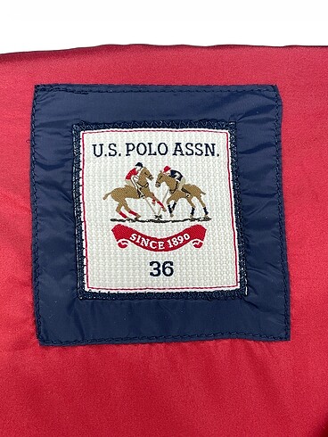 36 Beden bordo Renk U.S Polo Assn. Yelek %70 İndirimli.