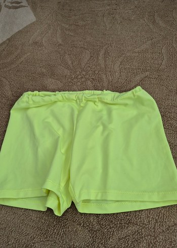 Sarı  Spor Şort Takımı 5.6 yas için uygun SIFIR TAKIM HALİNDE - Görsel 3