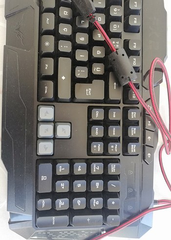 FRİSBY GAMING KEYBOARD KLEVYE - Görsel 3