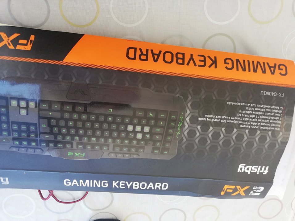 FRİSBY GAMING KEYBOARD KLEVYE - Görsel 4