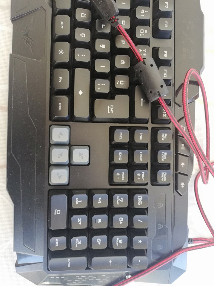 FRİSBY GAMING KEYBOARD KLEVYE - Görsel 3