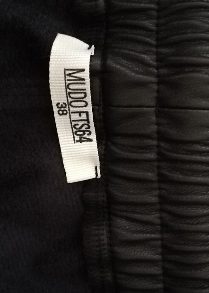 DERİ ŞORT - Görsel 2