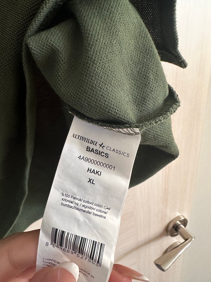 Altınyıldız Koyu Haki Polo Tişört — görsel 2/3