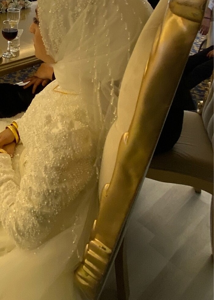 İşlemeli tasarım duvak - Görsel 2