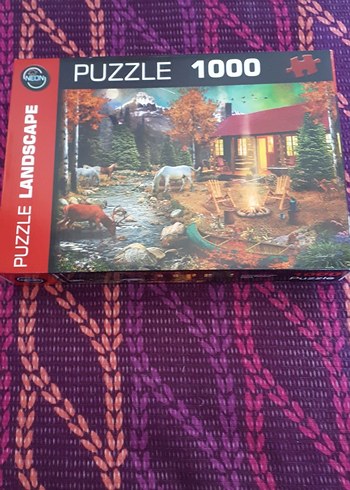Beden 1000 Parça Doğa Manzarası Puzzle